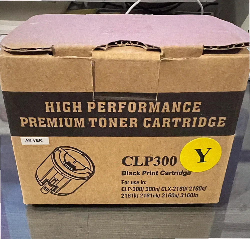 Black Toner Ink Cartridge compatible w Samsung Printer CLP-300 CLP-300N CLX-3160