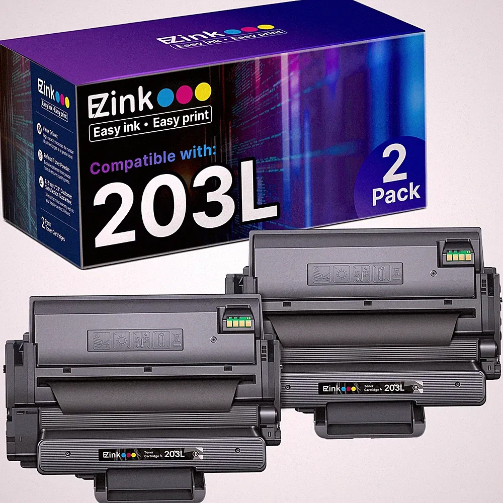 E Z Ink Compatible Samsung Mlt D203l Laser Printer Toner Cartridges 2 Pack