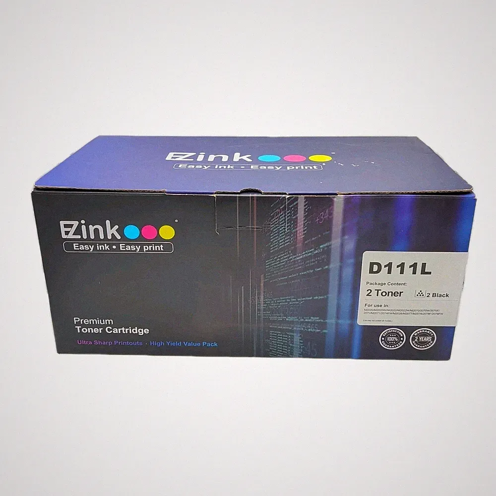E-Z Ink TM Toner Cartridge Replacement for Samsung 111S 111L MLT-111L NIB