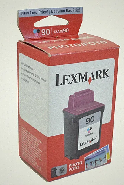 Lexmark 90 photo cartridges - Lot of 3 (plus one more/extra) New/old stock