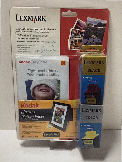 Lexmark Digital Photo Printing Collection 12A1970 15M0120 Kodak Compaq Samsung