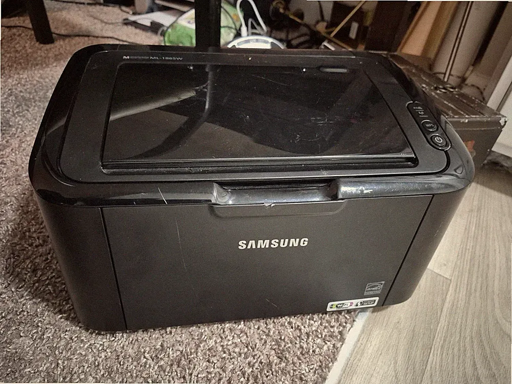 Samsung ML-1865W Wireless Monochrome Laser Printer Needs Ink