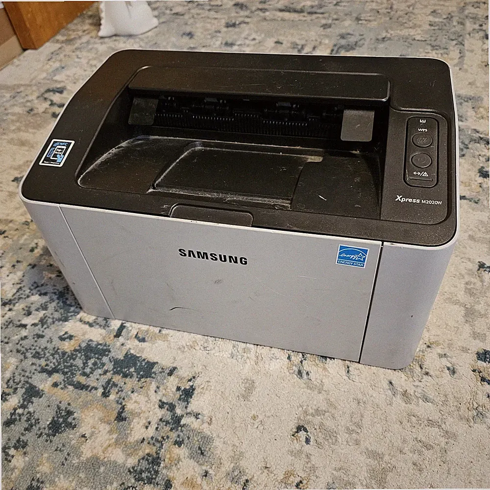 Samsung Xpress M2020W Wireless Laser Printer NFC WiFi Compact Tested Working