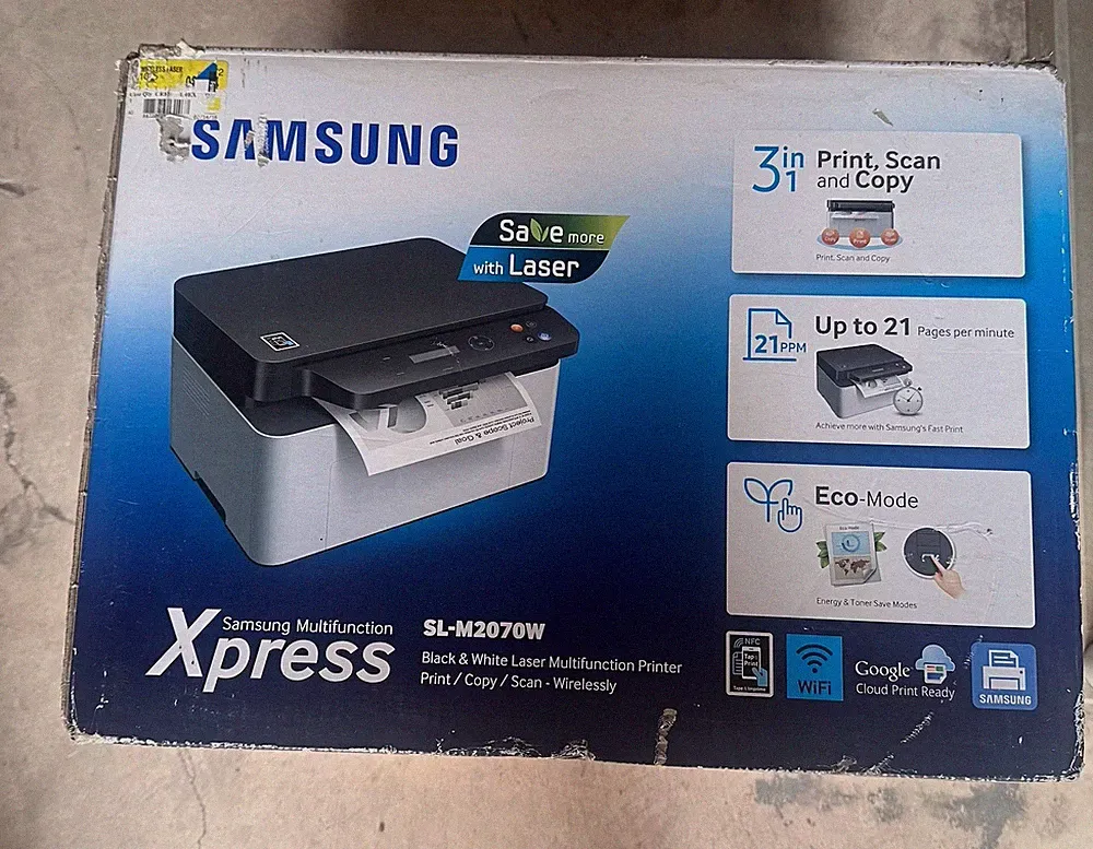 Samsung Xpress M2070W Laser Printer Print Scan Copy Wireless WiFi New
